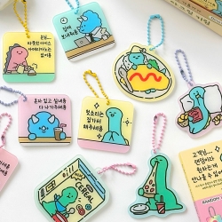 Part Timer Dragon Random Acrylic keyring,30pcs