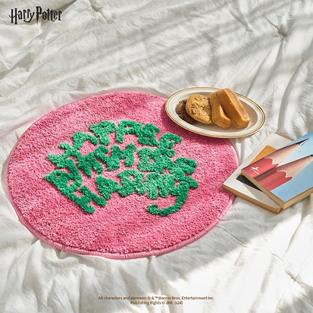 해리포터 해피벌스데이 원형 발매트