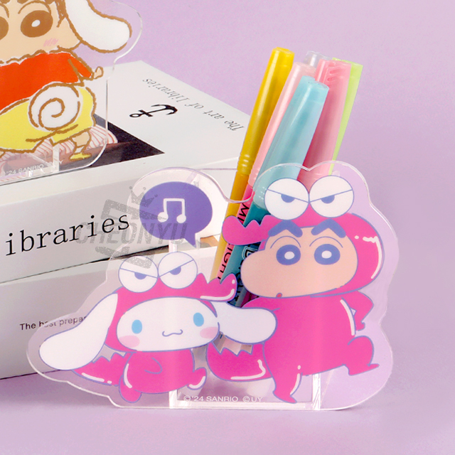 시나모롤 x 짱구는못말려 아크릴 펜스탠드