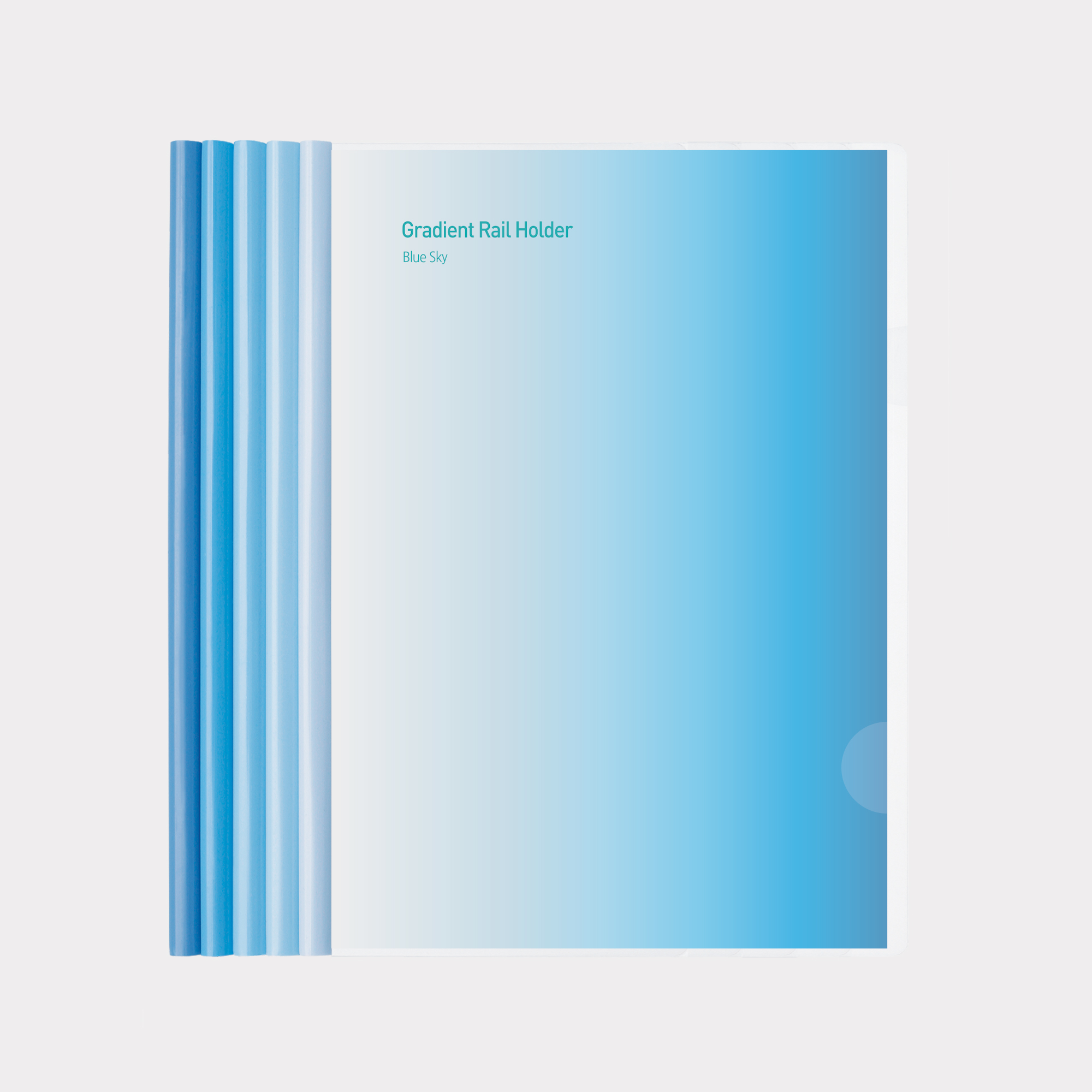 Gradient Rail Holder_Blue Sky
