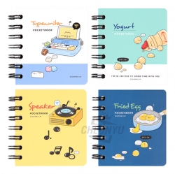 Mongal Mongal Left-Bound Notebook, Random