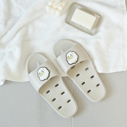 Qwakcheol EVA Flat Bathroom Slippers for women
