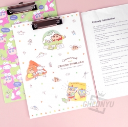 Cinnamoroll x Shinchan A4 Clipboard
