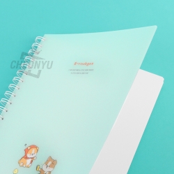 4000 Lie Down Dog PP Notebook, Random