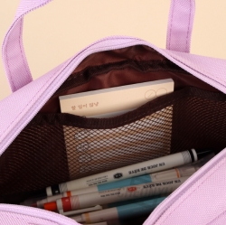 Long-tailed Tit Sturdy Handle Keyring Pencil Pouch, Random