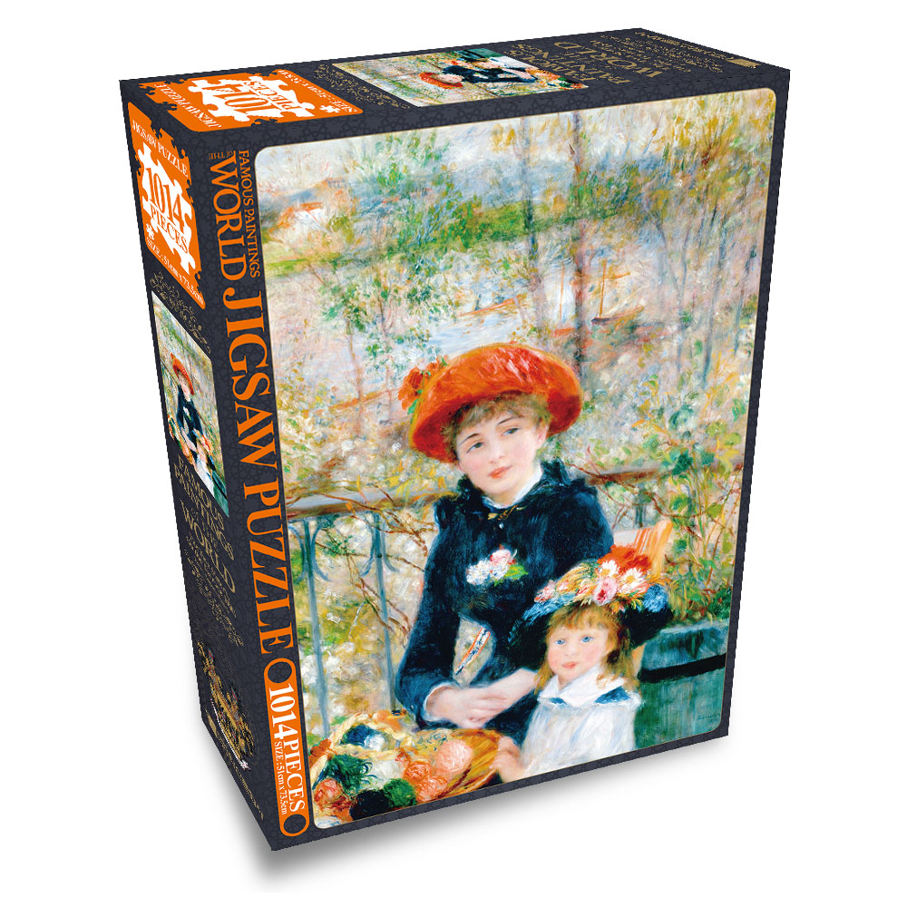 세계명화 직소퍼즐 1014조각_두자매1881