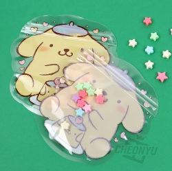 Sanrio Characters D Cut Zip Bag
