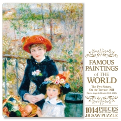 Masterpiece Jigsaw Puzzle 1014 Pieces – Two Sisters (1881)