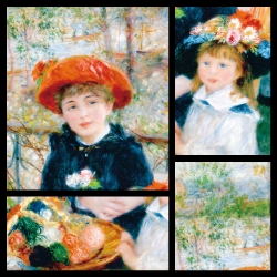 Masterpiece Jigsaw Puzzle 1014 Pieces – Two Sisters (1881)