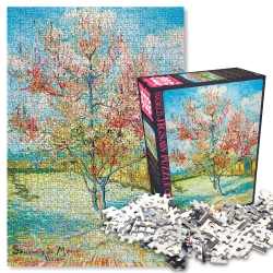 Masterpiece Jigsaw Puzzle 1014 Pieces – Pink Peach Trees (1888)