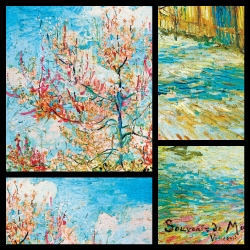 Masterpiece Jigsaw Puzzle 1014 Pieces – Pink Peach Trees (1888)