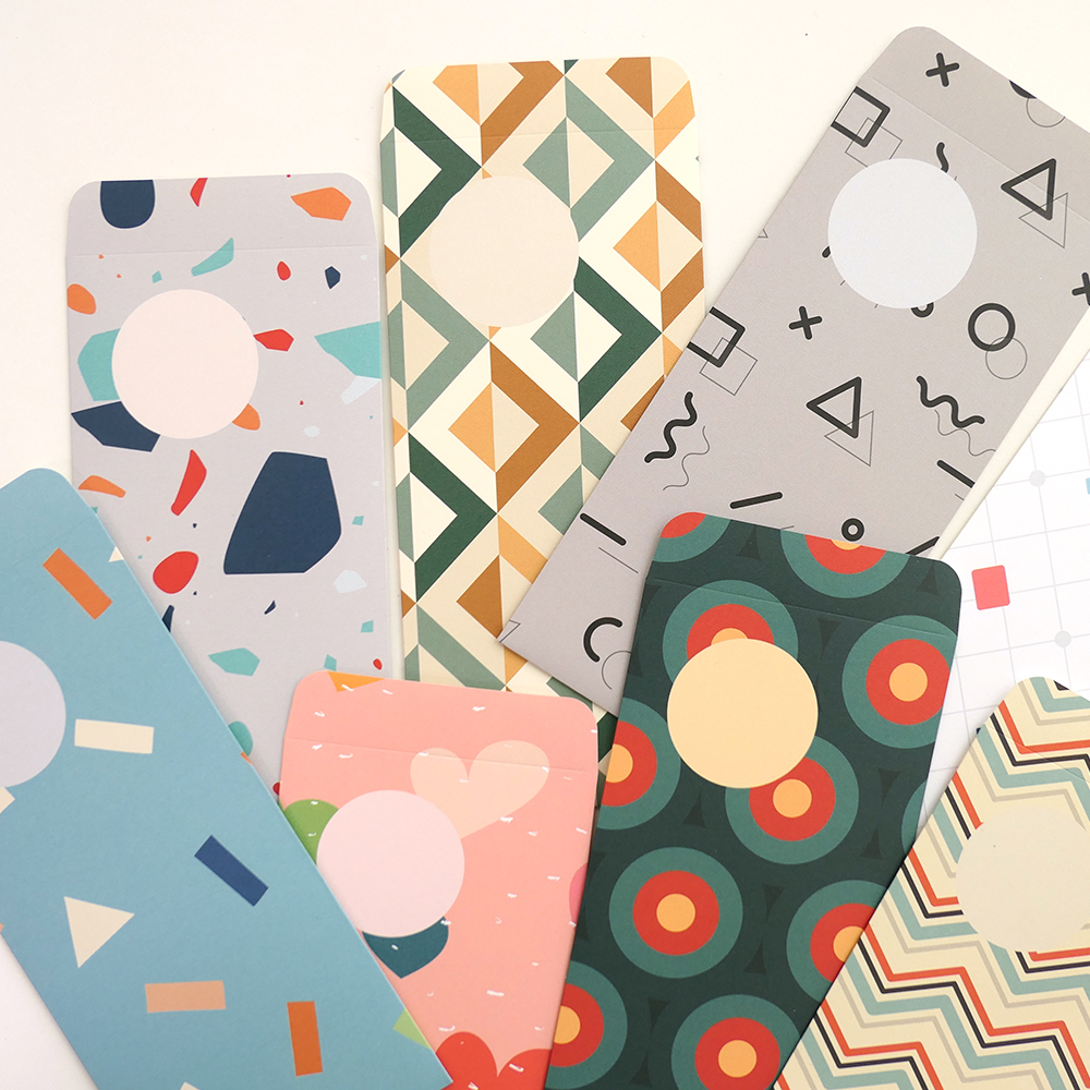 GMZ 더메모 용돈봉투세트 패턴