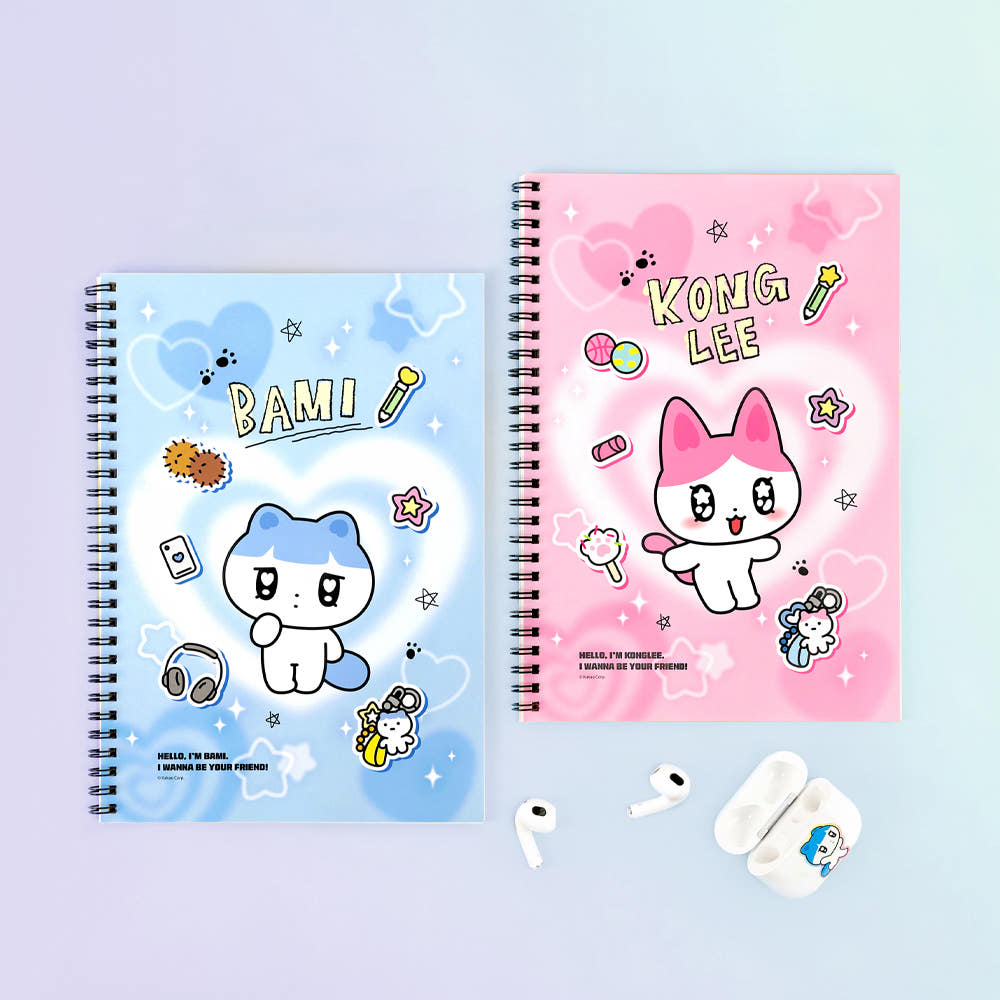 GOLGOLZ 6-Section Spiral Notebook