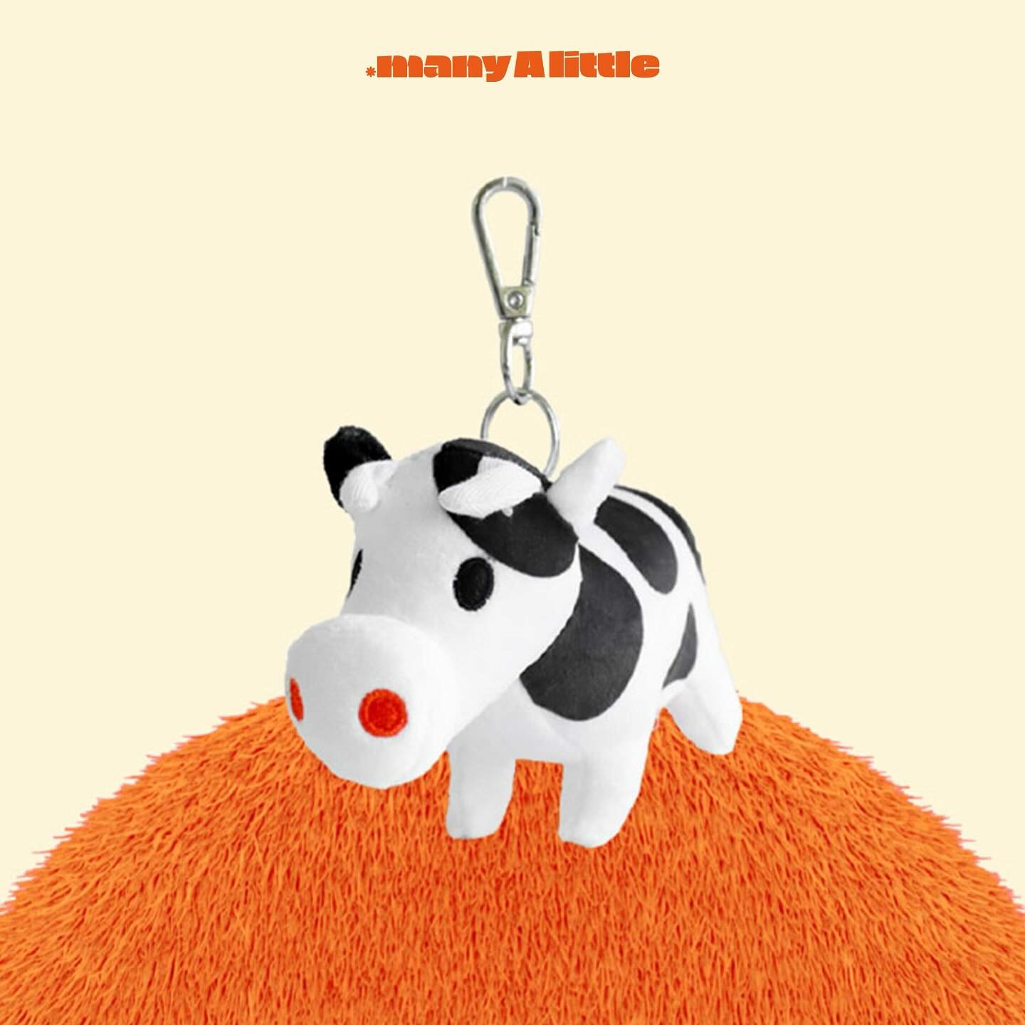Miffy BRUNA FAMILY Bag Charm - Cow