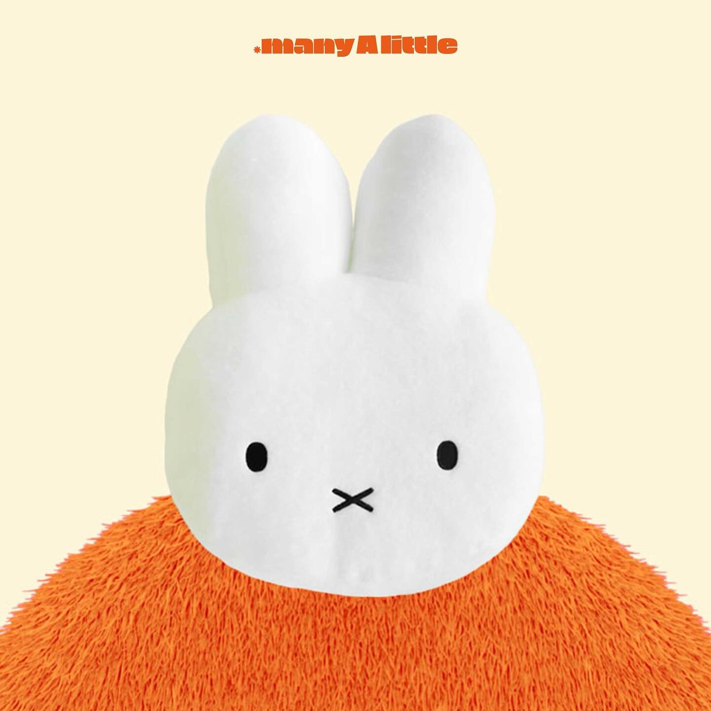 미피 얼굴 쿠션_화이트