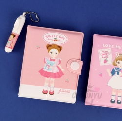 Gianna Mini Ballpoint Notebook, Random