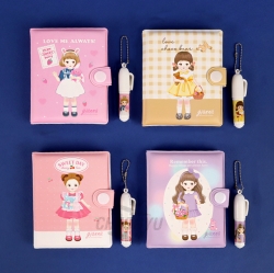 Gianna Mini Ballpoint Notebook, Random