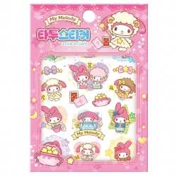 My Melody Star Story Tattoo Stickers