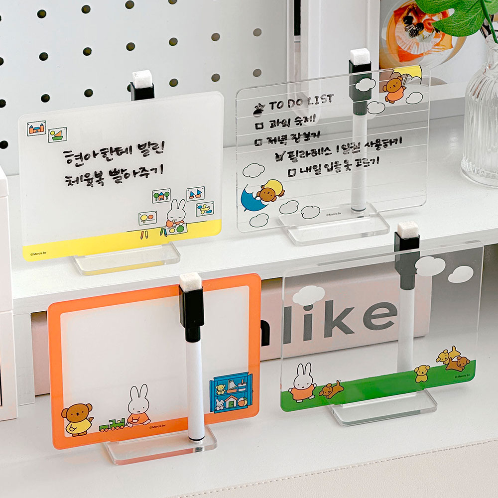 미피 아크릴 와이드 메모보드 (랜덤발송)