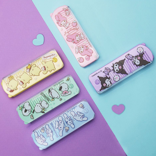 Sanrio Folding Comb and Mirror Set