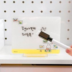 Miffy Acrylic Wide Memo Board, Random