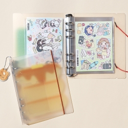 Be on :D Deco pocket A6 6hole binder PP cover