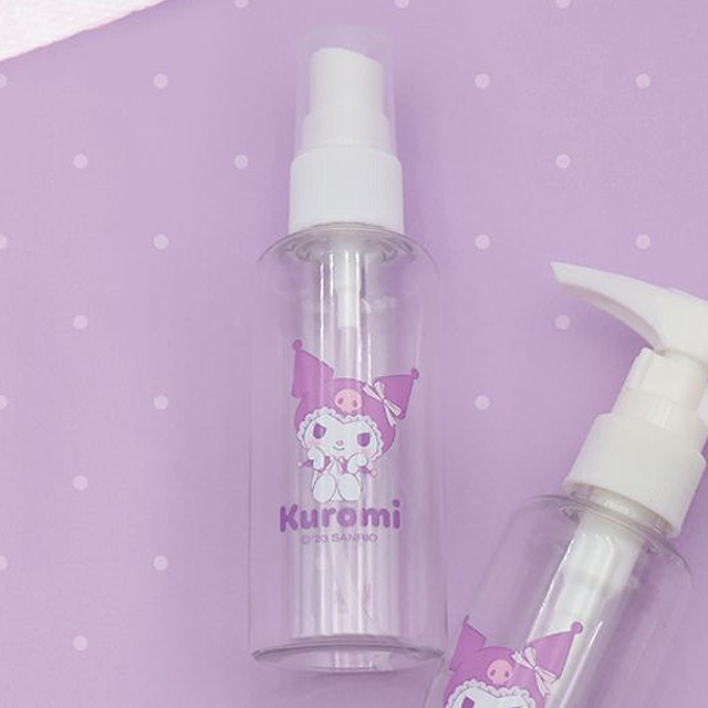 Sanrio Kuromi Refillable Spray Bottle 70ml, 1p