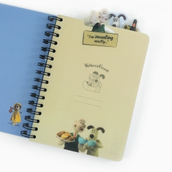 Wallace and Gromit Index Notebook