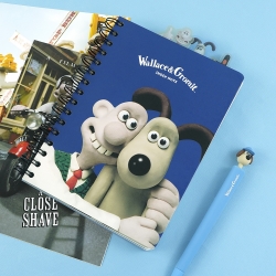 Wallace and Gromit Index Notebook