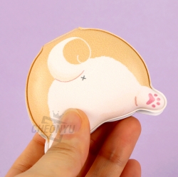 squishy Hip mirror sticky memo, Random