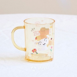 Crayon Shin-chan Sparkling Handle Cup (Shin-chan & Shiro Pattern)