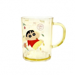 Crayon Shin-chan Sparkling Handle Cup (Shin-chan & Shiro Pattern)