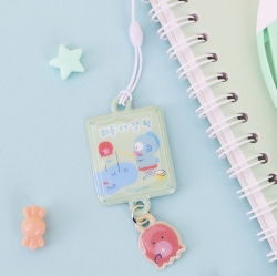 Hangyodon Good Fortune Wish Keyring