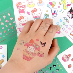 Sanrio Deco Point Tattoo Stickers, Random