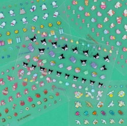 Sanrio Deco Point Tattoo Stickers, Random