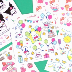 Sanrio Deco Point Tattoo Stickers, Random