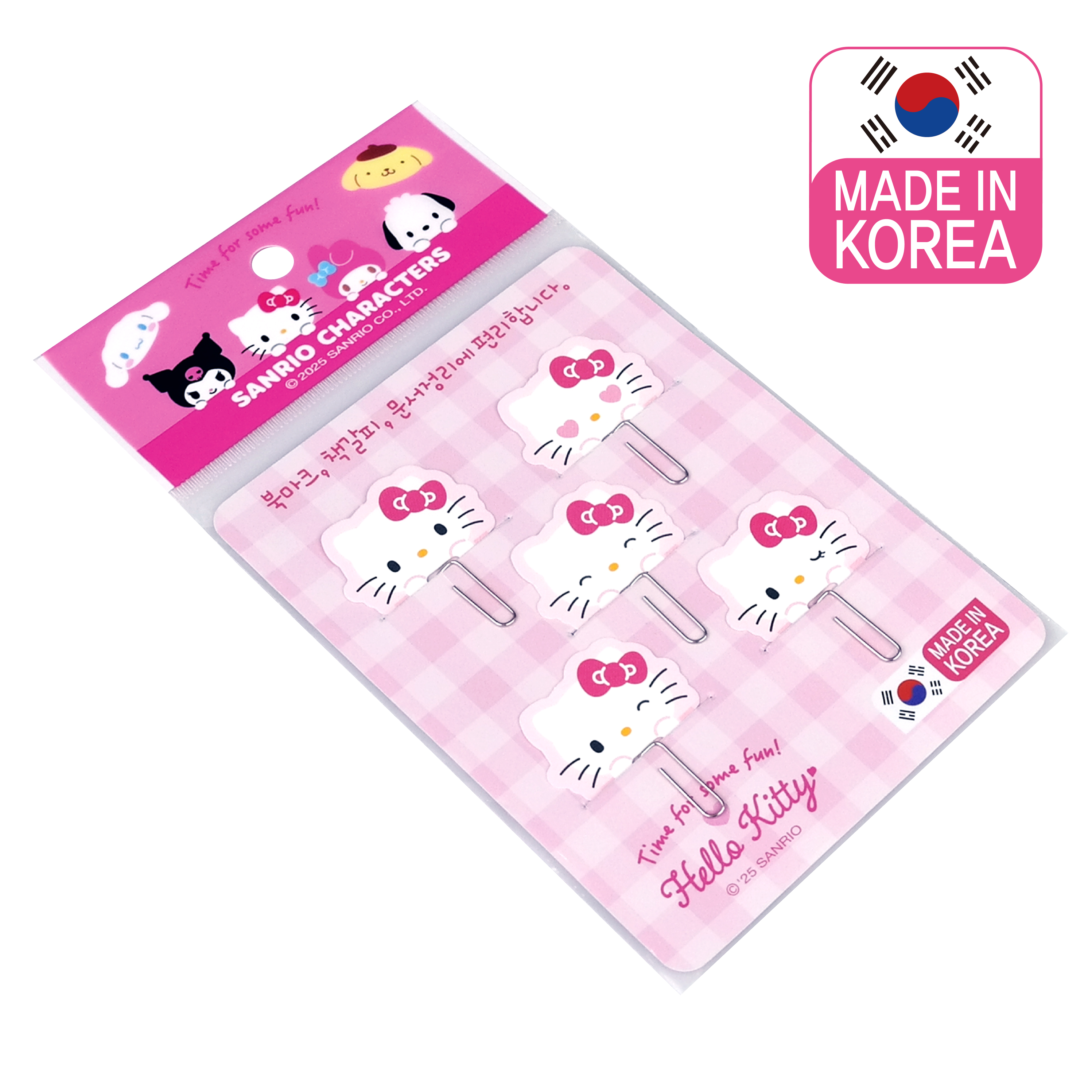 Hello Kitty Clip, 5pcs