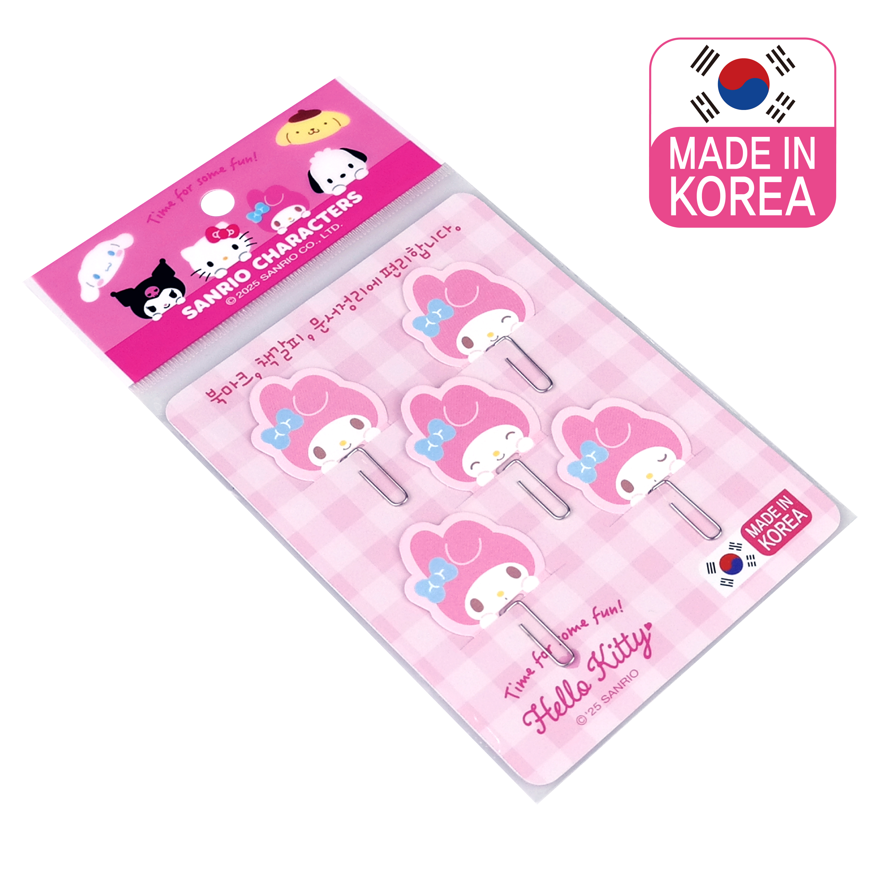 마이멜로디 표시클립 (5개입)