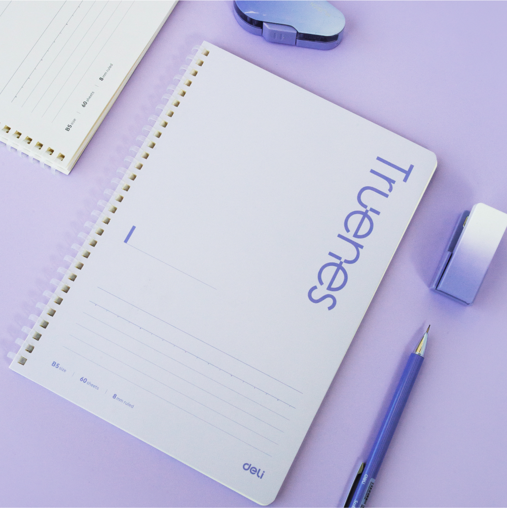 Deli Truenes Soft-ring Note B5