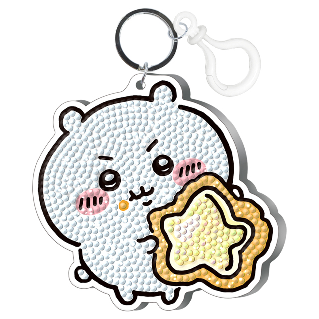 Large Keyring Chiikawa Snack Diamond Embroidery Keyring