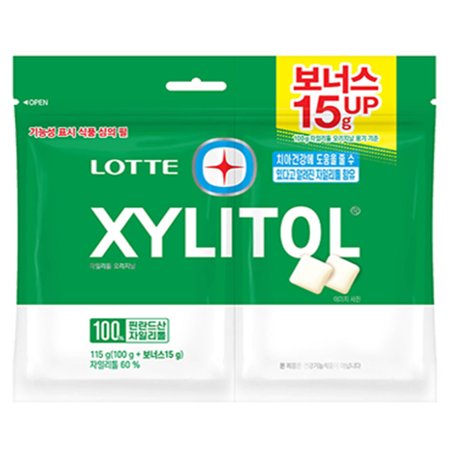 자일리톨 오리지날 115g (리필)