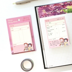 Anne of Green Gables Themed Sticky Notes