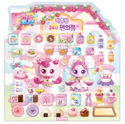 Shooting Star Catch! Teenieping Role Play Sticker: Heartsping 24hours Convenience Store