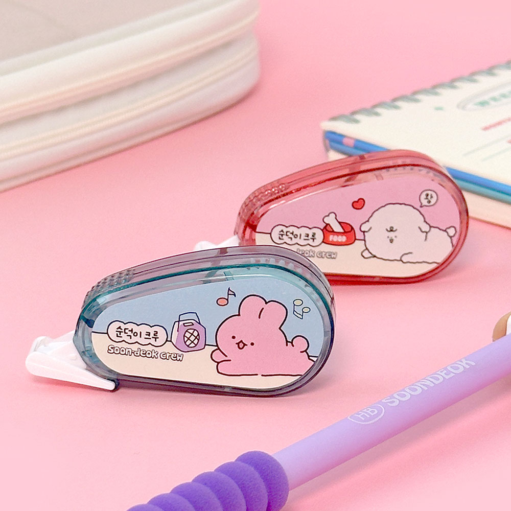 순덕이크루 수정테이프 (랜덤발송)