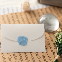 Sealing Wax sticker_Milky Blue