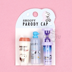 Snoopy Parody Pencil Cap 3P