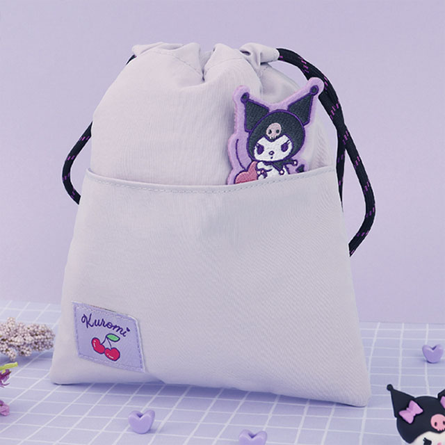 Kuromi Drawstring Pouch