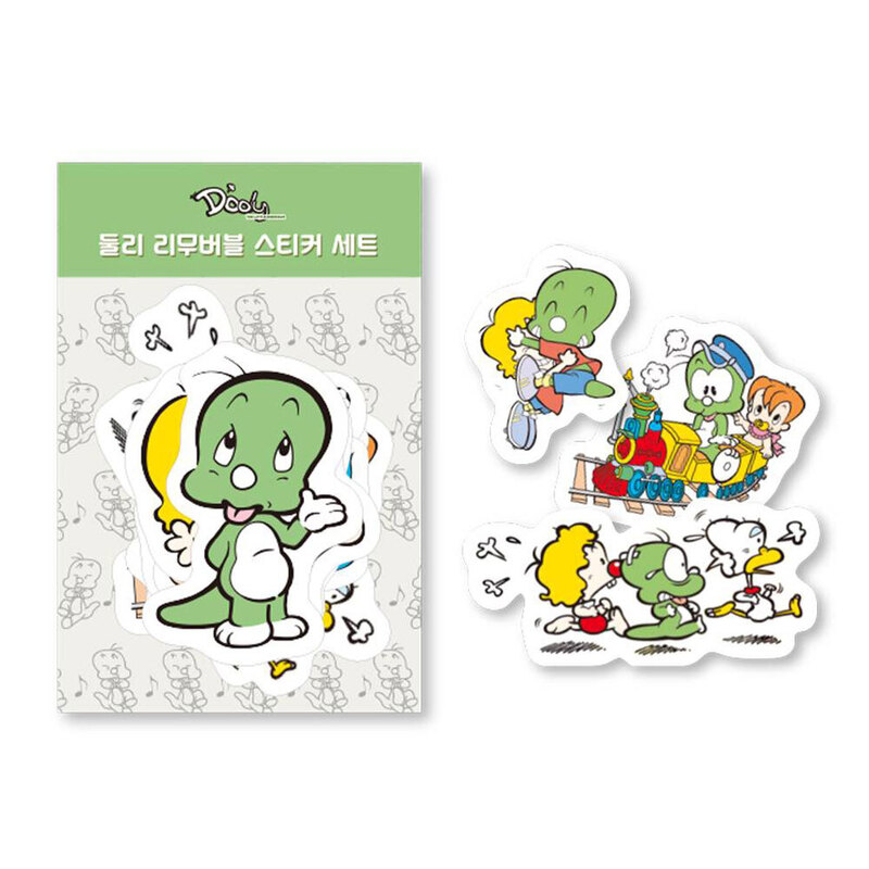 Dooly Removable Sticker Set