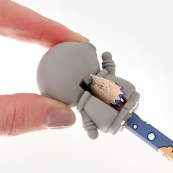 Astronaut Eraser & Pencil Sharpener, 24pcs