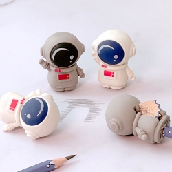 Astronaut Eraser & Pencil Sharpener, 24pcs